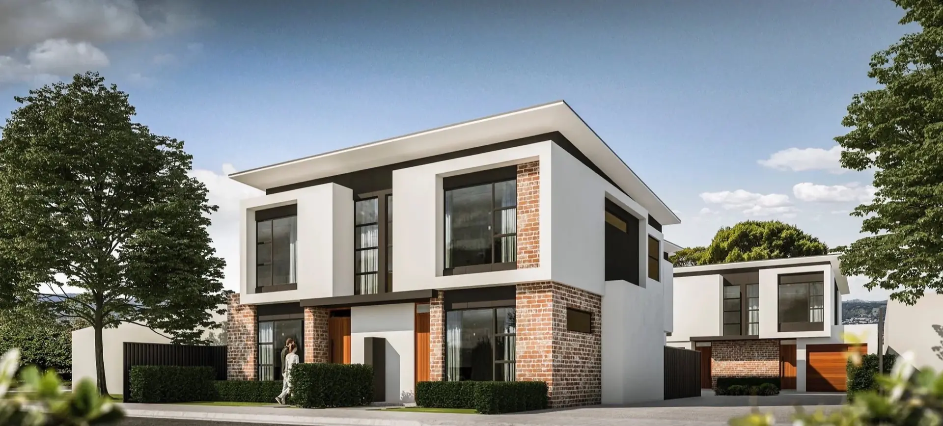 St Bernards Road Rostrevor residential development exterior.